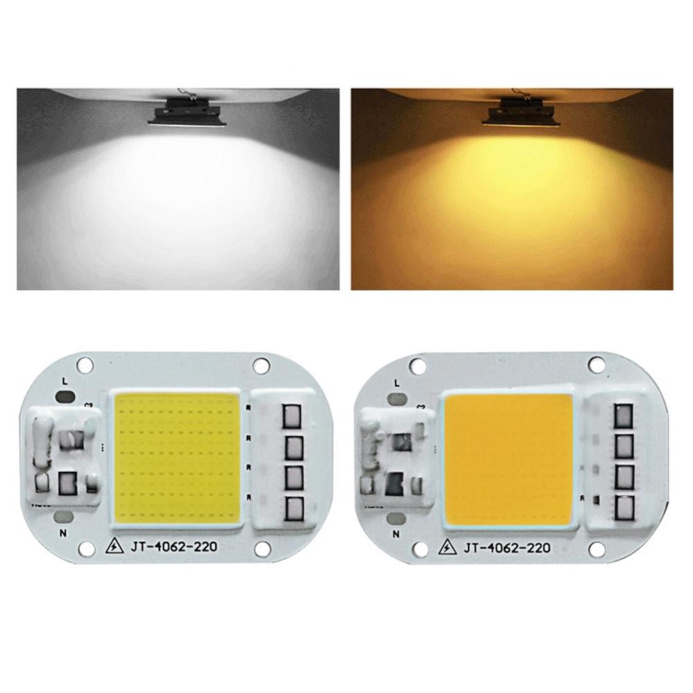 LUSTREON AC160-260V 20W 30W 50W White/Warm White COB LED Chip for DIY Flood Light