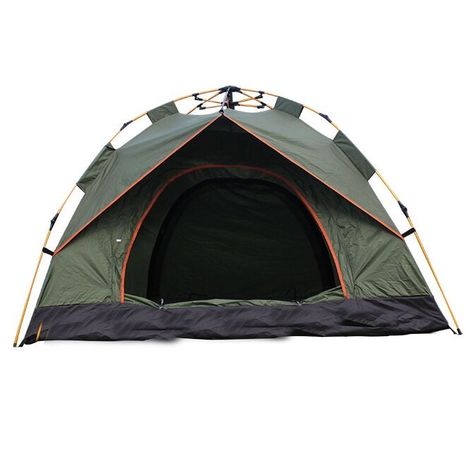

YELANGZU ZP-01 3-4 человек 210 * 200 * 125см палатка Водонепроницаемы Pop Up Open Анти UV Туристические палатки Ветрозащ