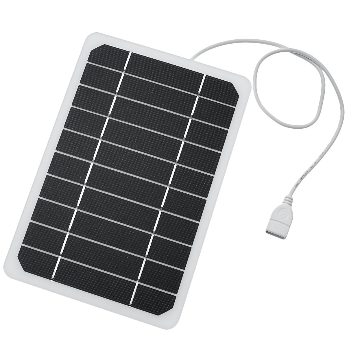 5V 1200mAh Portable Solar Panel Charging Board Solar Outdoor Mobile Phone Mobile Power Charger