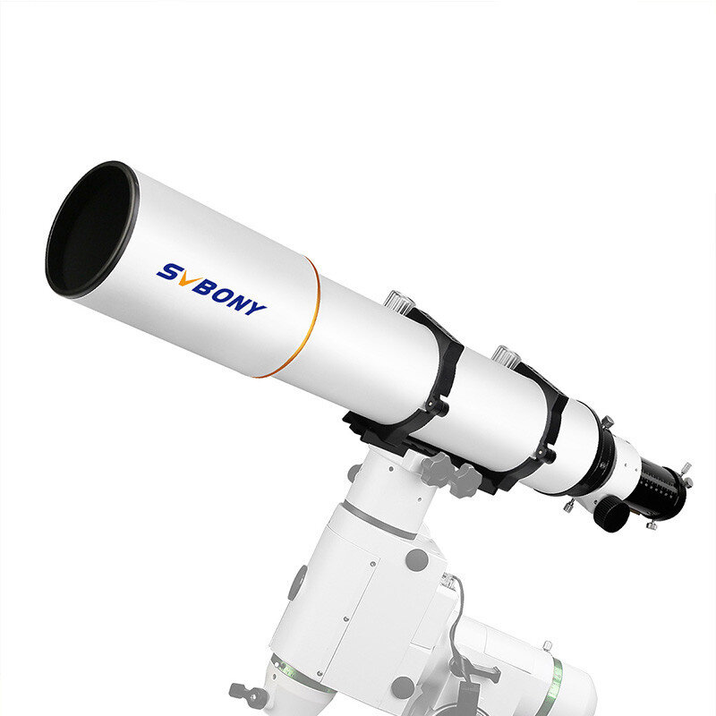 Telescópio astronômico refrator SVBONY SV503 102 / F7 ED Extra Low Dispersion Achromatic OTA em fase introdutória para astrofotografia