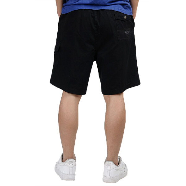 men's casual multi pocket cargo shorts pure cotton relaxed breathable ...