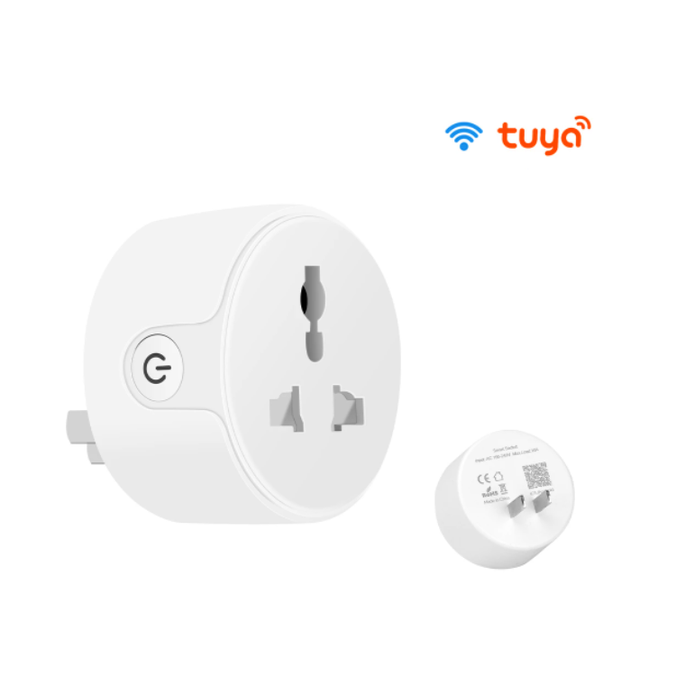 SMATRUL Tuya Wifi Smart Socket US naar EU UK AU KR Plug Outlet Adapter Timing Smart Life App Werkt m