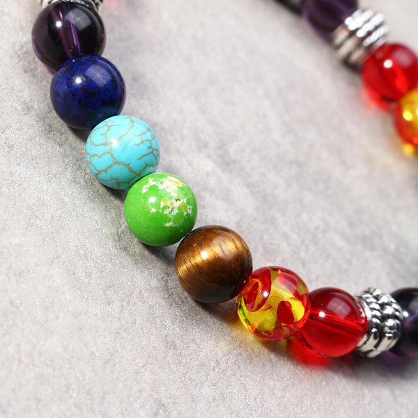 8mm balance beads balls yoga reiki prayer gemstone bracelet at Banggood