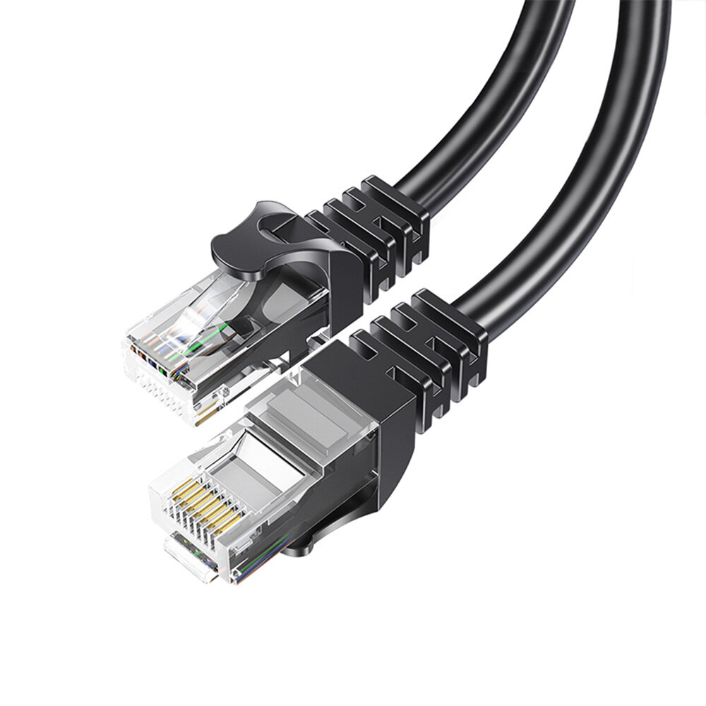 

ESSAGER Cat6 1000Mbps Ethernet Cable Round Lan Cable 3M/5M/10M RJ45 Splitter Network Cable CAT7 Internet Cord for Router