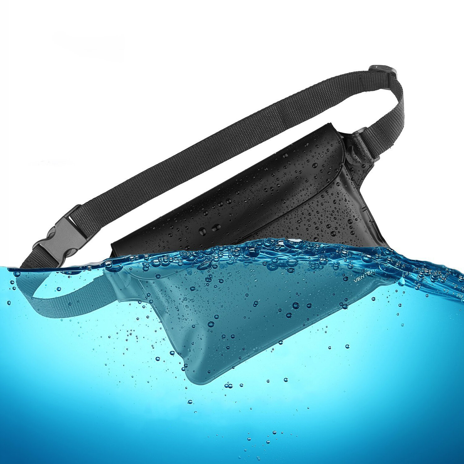 Bakeey Sport Waterdichte Zwemmen Duiktas Grote Capaciteit Onderwater Mobiele Telefoon Heuptasje Case