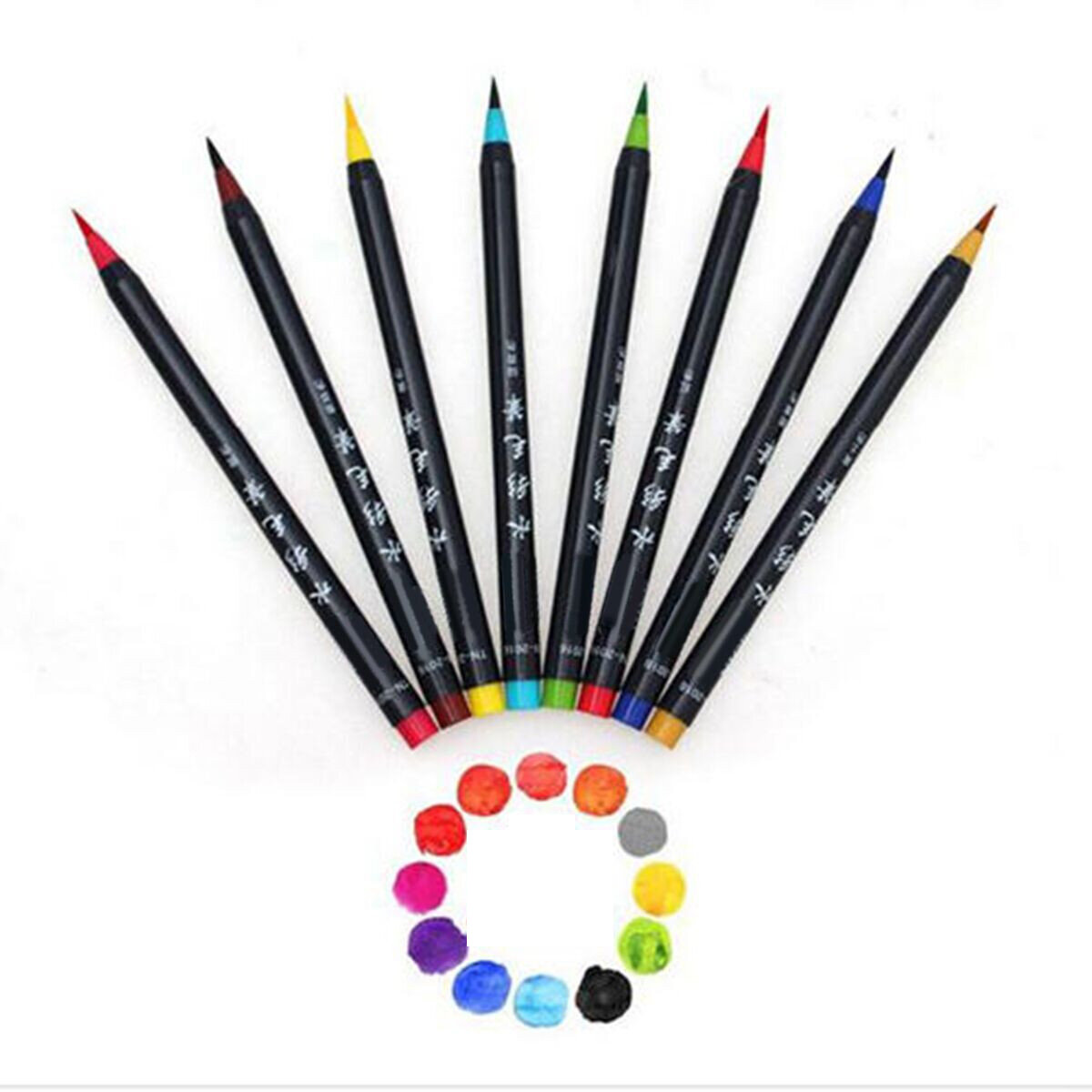 

20 Colors Marker Pen Set Watercolor Drawing Painting Brush Artist Sketch Manga Marker Pen Colored Art for Student School