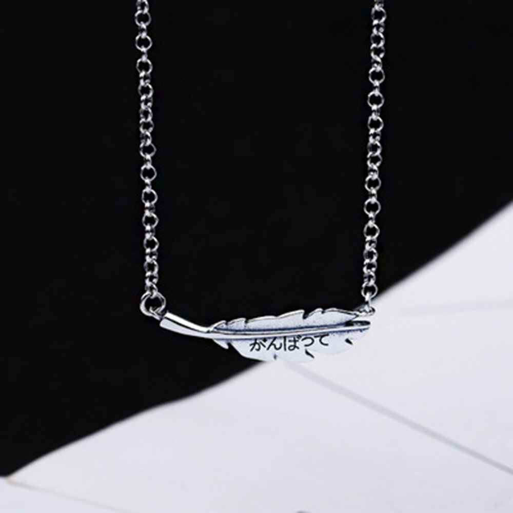 

SHENLIN S925 Simple Fashion Necklace Women Elegant Leaves Pendant Necklace Clavicle Chain Charm Chokcer Female Party Jew