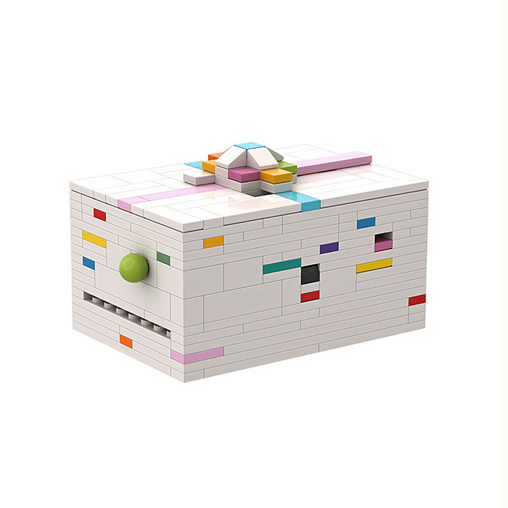 MOC DIY Gift Puzzel Doos 344 pcs Bricks Bouwsteen Kit Montage Intelligentie Educatief Speelgoed voor