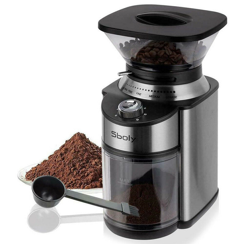 best price,sboly,sy,801,200w,conical,burr,coffee,grinder,eu,coupon,price,discount