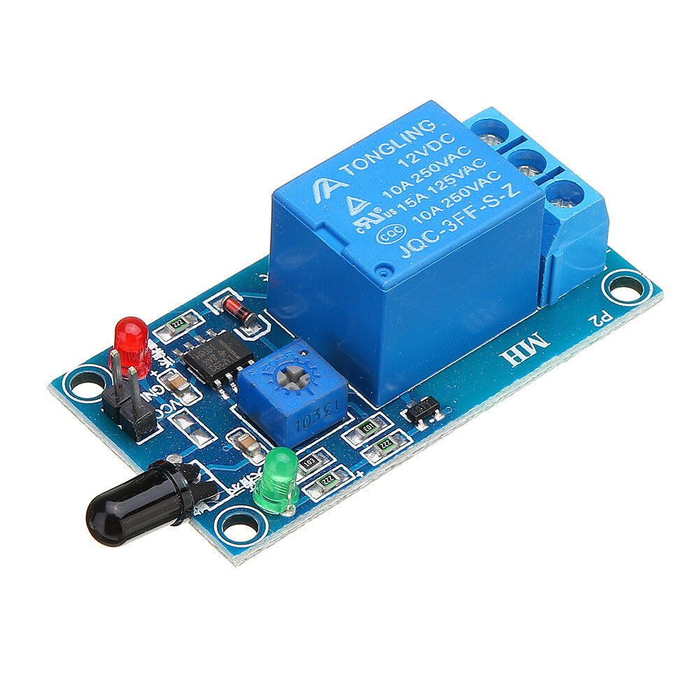 Vlam Flare Detectie Sensormodule 12V Infrarood Ontvangermodule Geekcreit voor Arduino - producten di