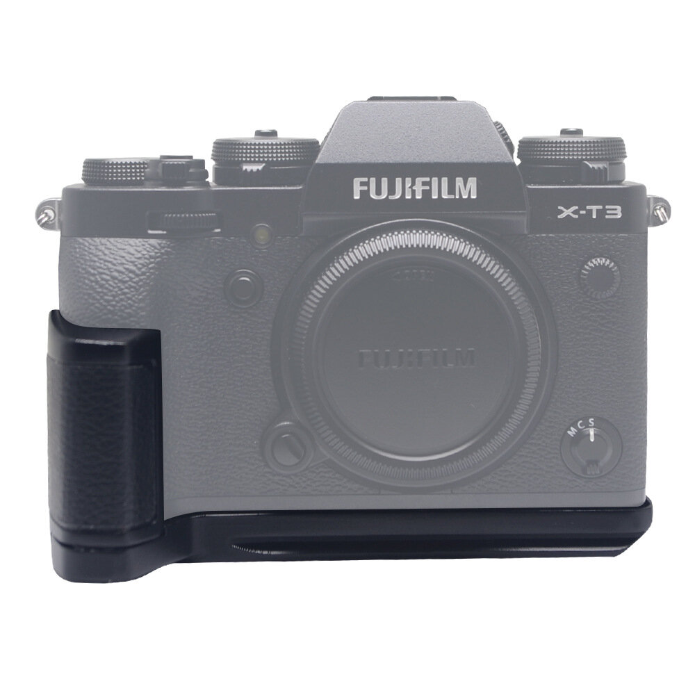 

Mcoplus MCO-XT3 L Plate Aluminum Alloy Quick Release L Plate Bracket Holder Hand Grip for Fujifilm FUJI X-T3 Camera
