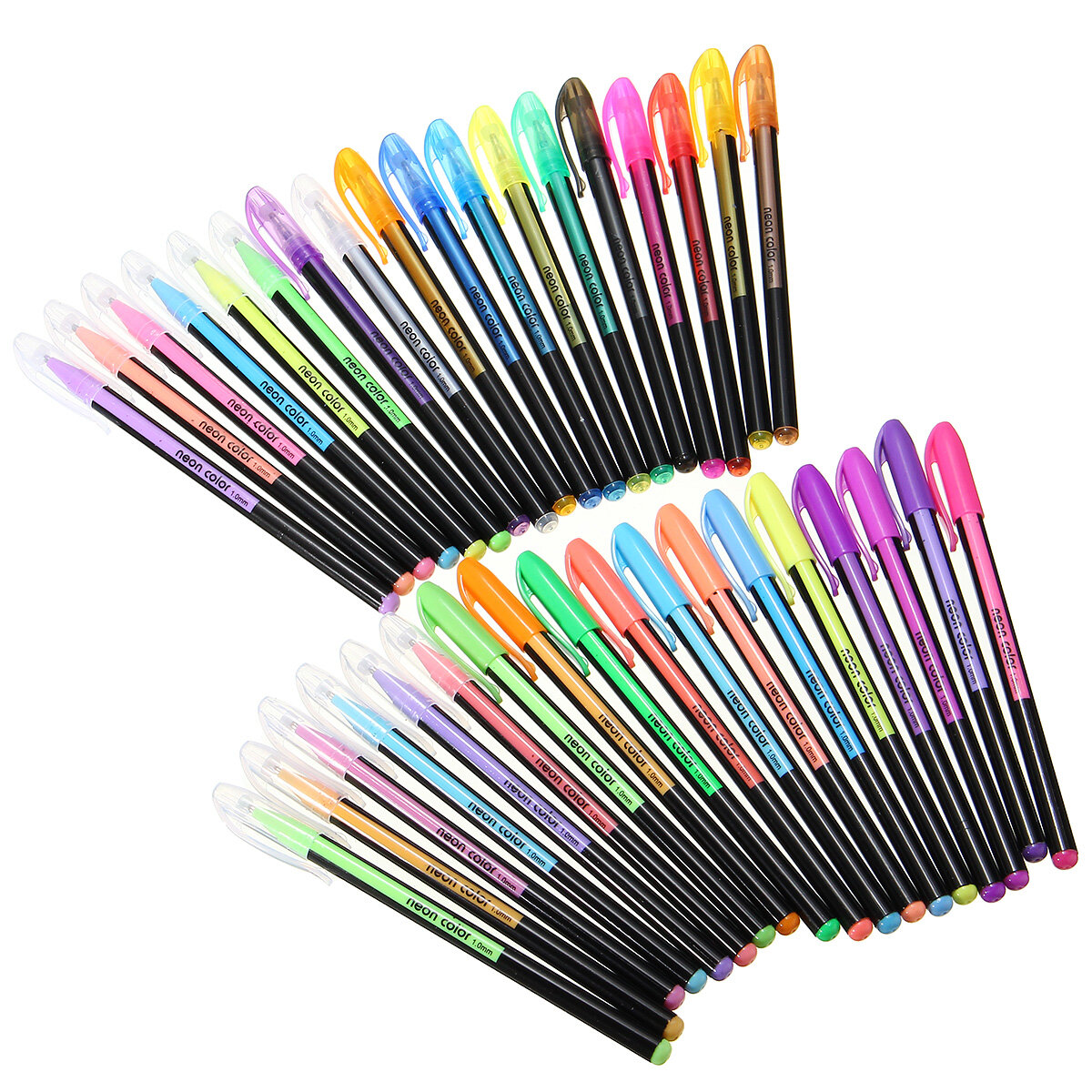 36 Kleuren Gel Pen Set Adult Coloring Book inkt pennen tekenkunst Schilderkunst Art School Supplies