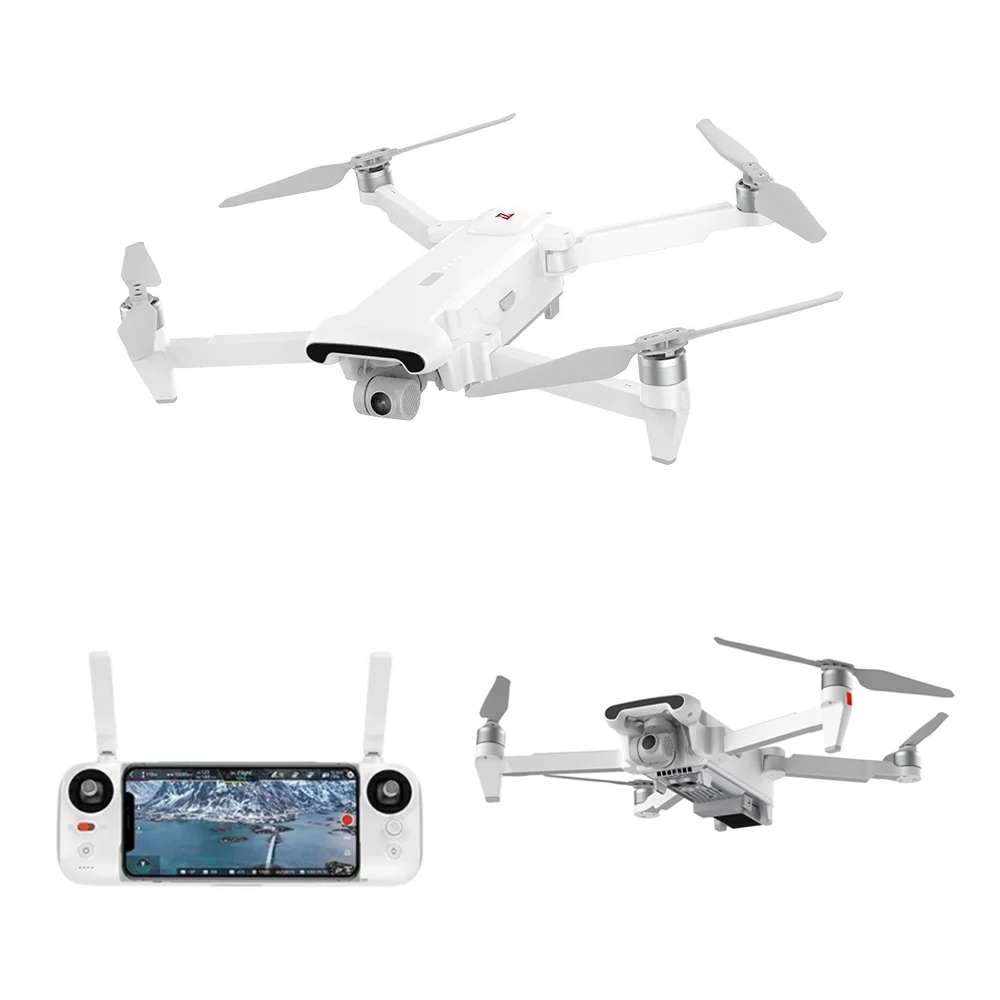 FIMI X8 SE 2022 V2 10KM FPV With 3 axis Gimbal 4K Camera HDR Video GPS 35mins Flight Time RC Quadcopter RTF with Airthrow Megaphone Module