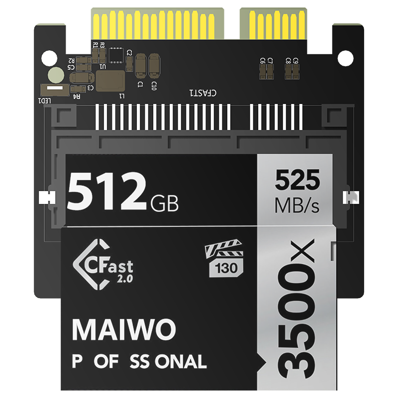 Maiwo KT045 CFast Memory Card to SATA3.0 Expansion Card Accelerator Board CFast Card Converter Adapter