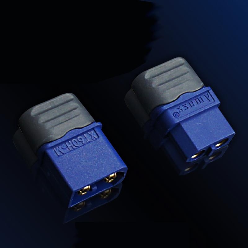 DualSky A Pair XT60 Plug Male Female Connector Set with Wire Casing For RC Model Battery