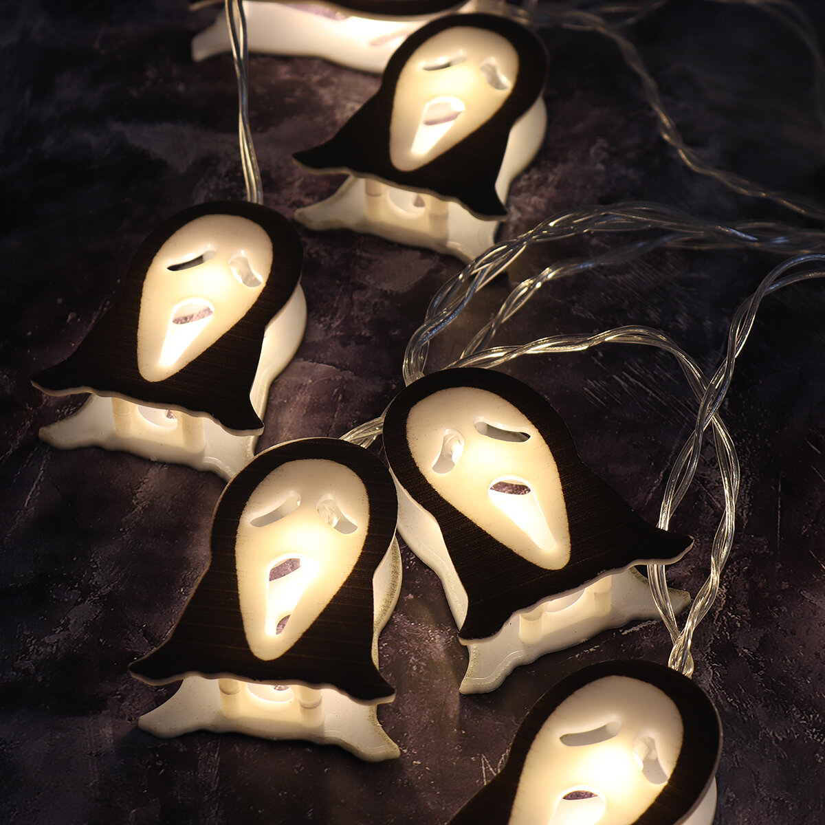 Halloween Led String Light Ghost Skull Decorative Lights Fairy LED Garland Decor
