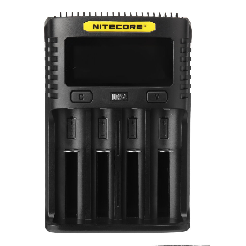 

NITECORE UMS4 Intelligent USB Four-Slot Superb Charger Automatic Universal 3A Quick Charger for Li-ion Ni-Cd Ni-MH IMR 1