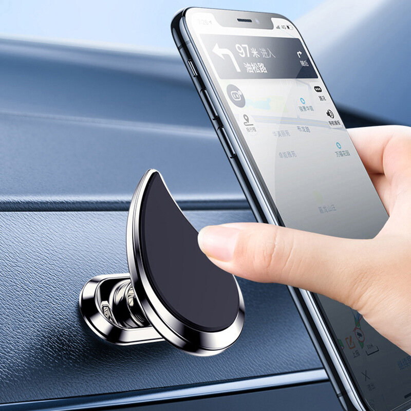 

Sumi-Tap Universal Magnetic Car Dashboard Mobile Phone Holder Desktop Stand 360° Rotation Phone Bracket