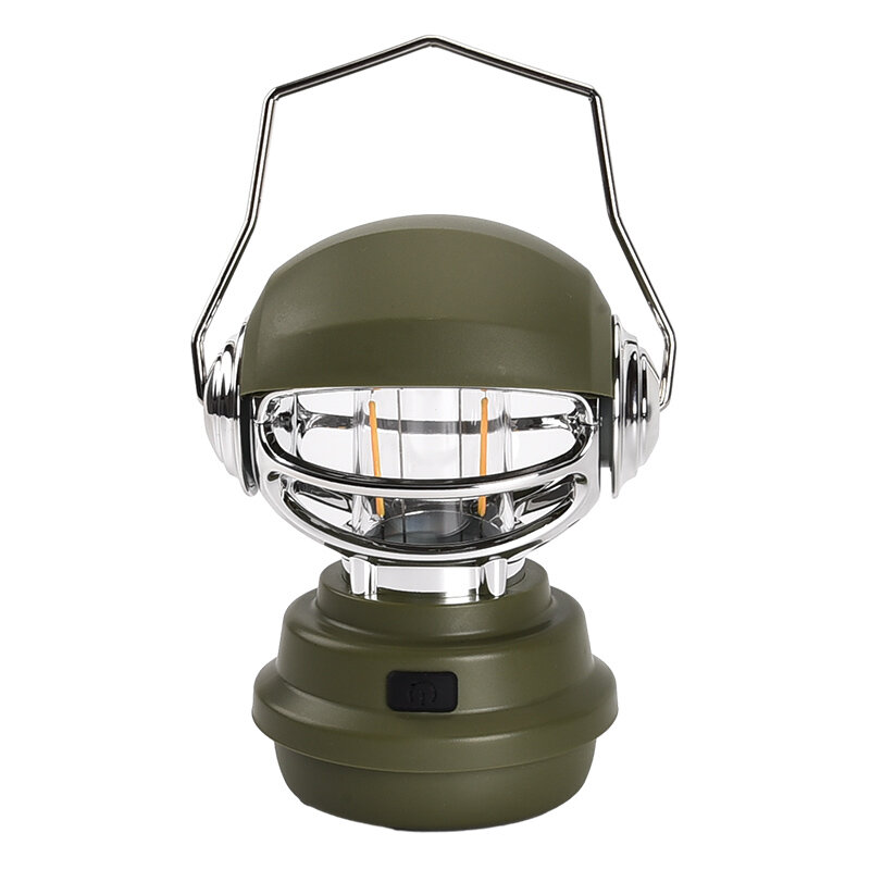 25H Working Time Camping Lantern Dual Lights LED Outdoor Tent Light Portable Led Camping Lights With 4 Light Modes Type-C Rechargeable  for Outdoor Camping, Picnic, Fishing, Hiking