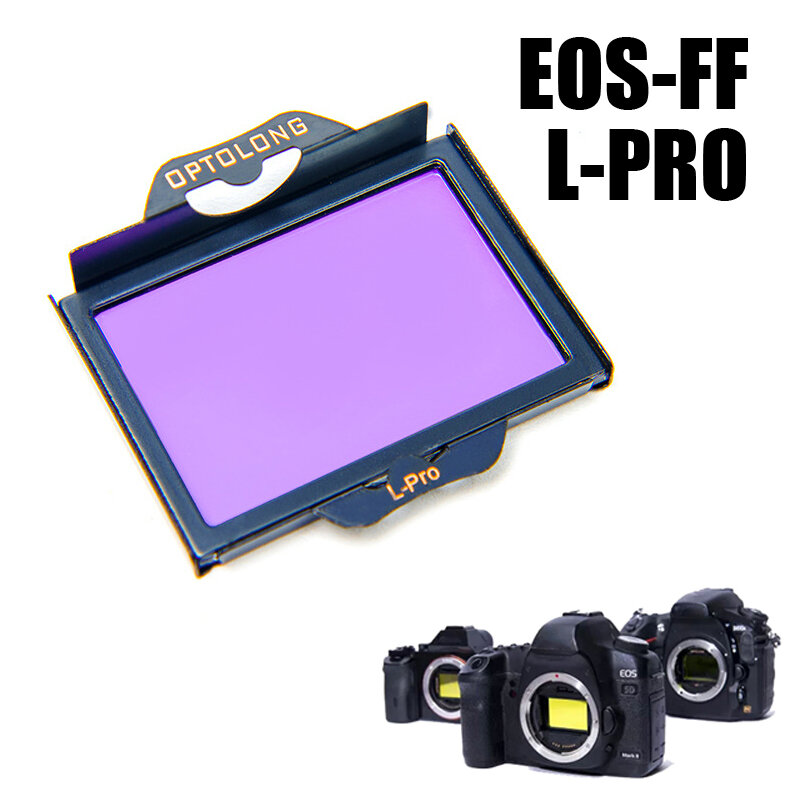 Фильтр звездного света OPTOLONG EOS-FF L-Pro для камер Canon 5D2/5D3/6D - астрономический аксессуар.