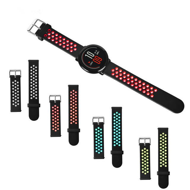 Bakeey Universele 20mm vervangende horlogebandriem voor Samsung Gear S3 / Pebble Time Amazfit