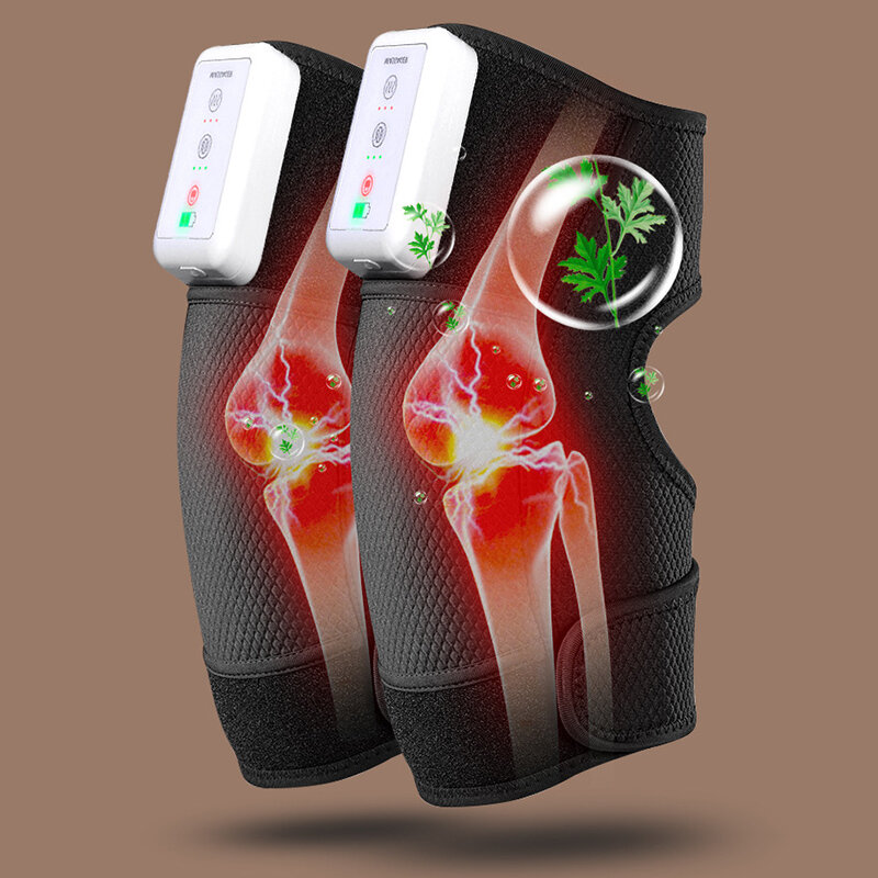 Smart Touch Control Hot Compress Knee Massager Portable Three-speed Temperature Adjustment Knee Mass