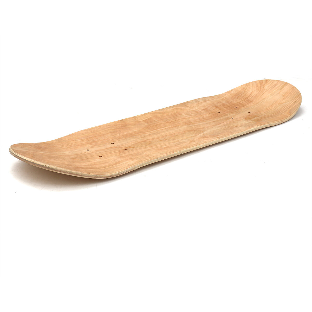 8 بوصة 8-Layer Maple Blank Double Concave Skateboards Natural Skate Deck Board DIY Longboard Deck