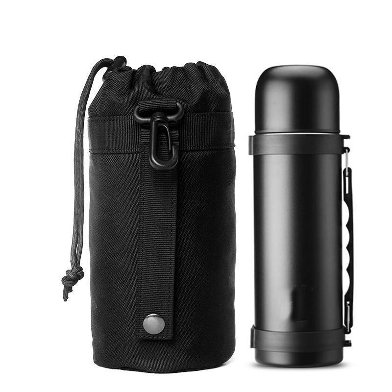 900D Nylon Бутылка для воды Сумка Тактический чайник Военный Сумка Кемпинг Портативный походный шнурок Сумка