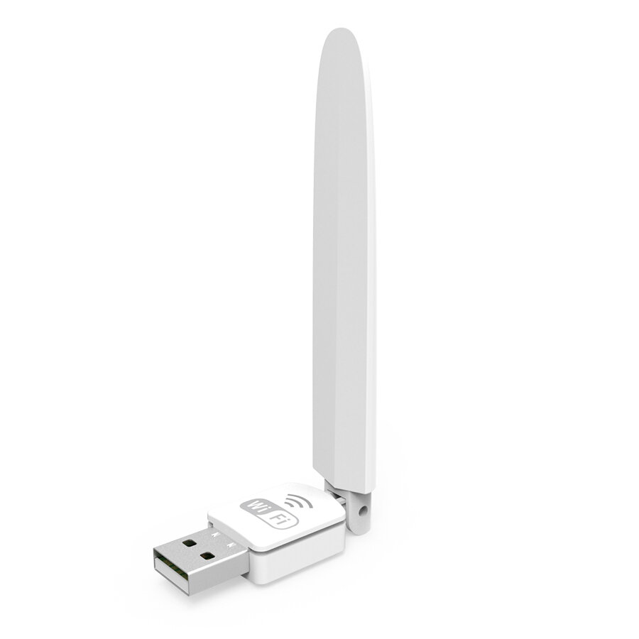 

PIX-LINK 150Mbps Wireless-N USB2.0 WiFi Adapter Networking Adapter 3dB External Antenna Network Card Wireless Adapter