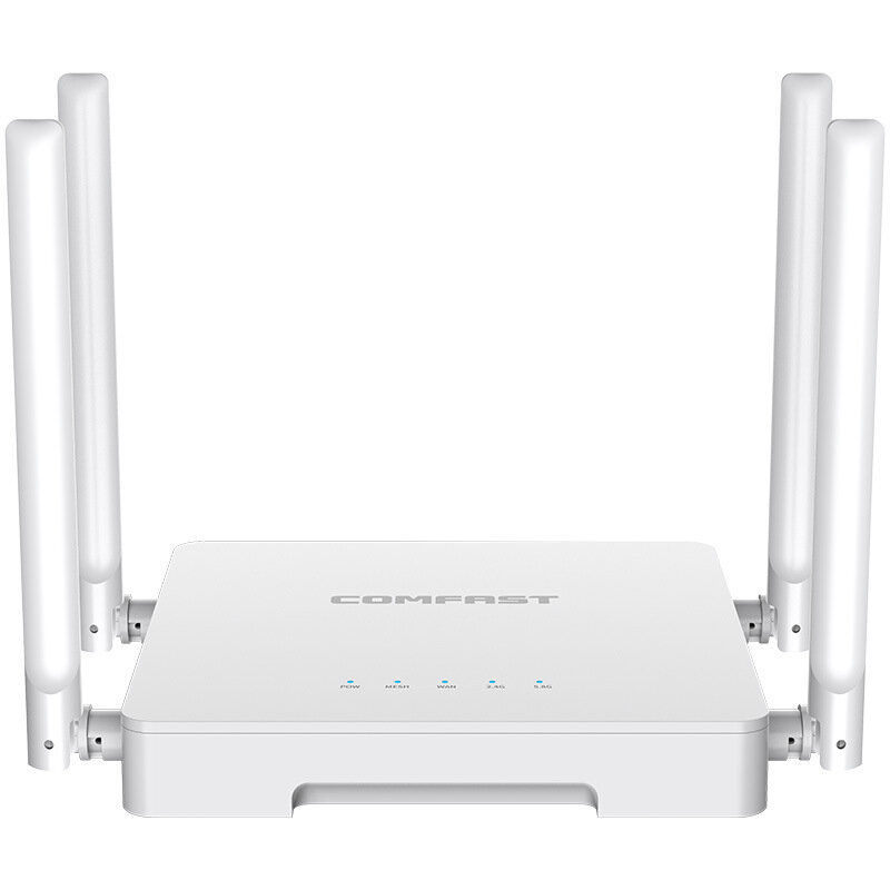 

COMFAST CF-WR630AX 3000M WiFi6 Router Dual Band 2.4G/5G MESH Gigabit Wireless Router with 4*5dBi Antennas