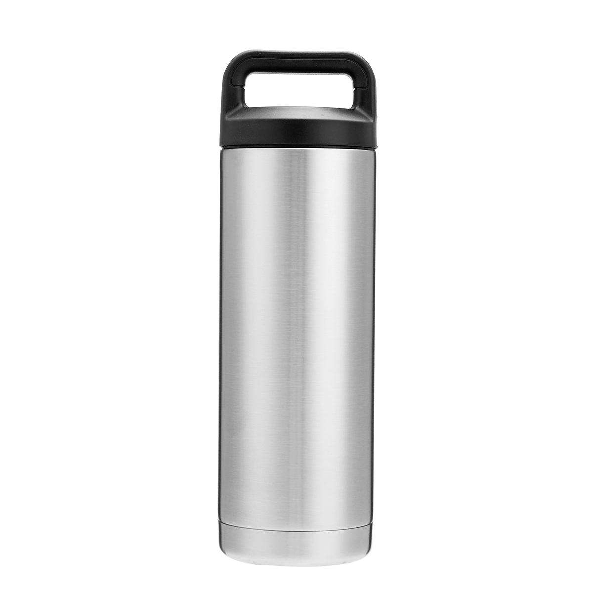 18oz 36oz 64oz Stainless Steel Water Bottle Mug Vacuum Flask Double Wall Insulated Thermos Cooling Beer Cup