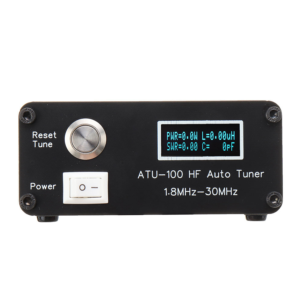 ATU100 Automatische antennetuner 100W 1.8-30MHz gemonteerd voor 5-100W kortegolfradiostations ATU-10