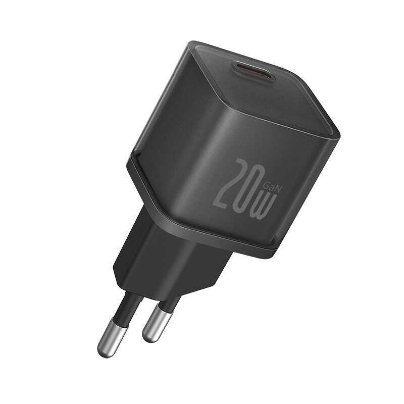 

[GaN Tech] Baseus GaN5S 20W 1-Port USB PD Charger PD20W USB-C Fast Charging Wall Charger Adapter EU Plug for iPhone 15 1