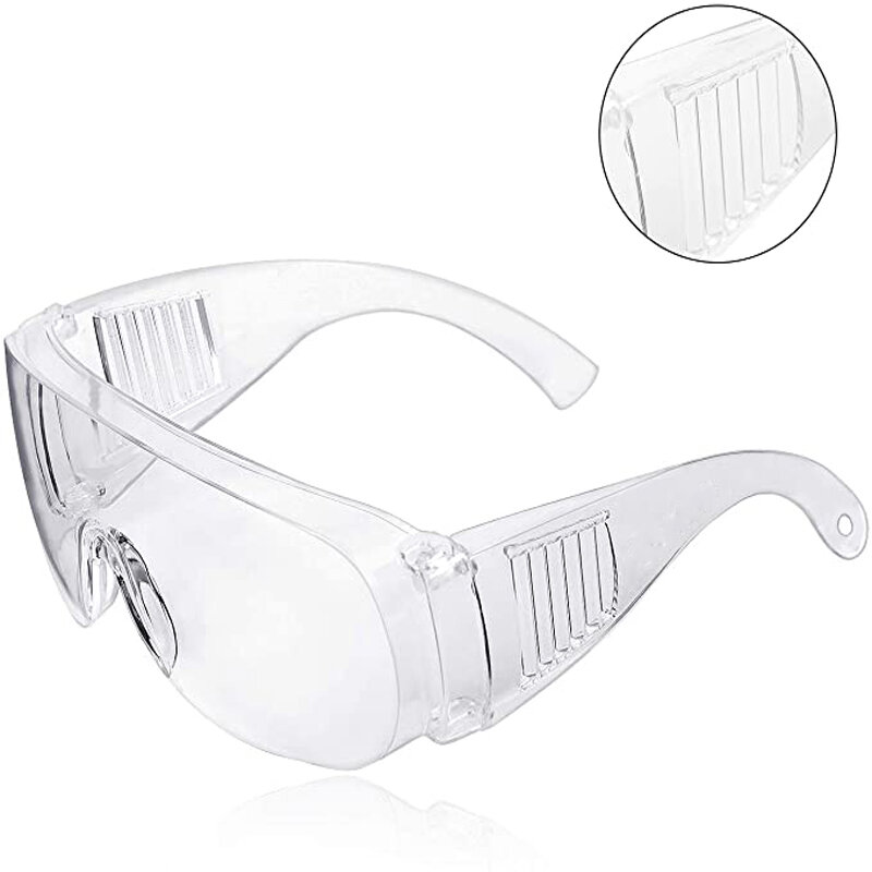 

Anti-impact Lens Safety Goggles Anti Fog Dust Proof Goggles Transparent Glasses Eyewear for Eyes Protection