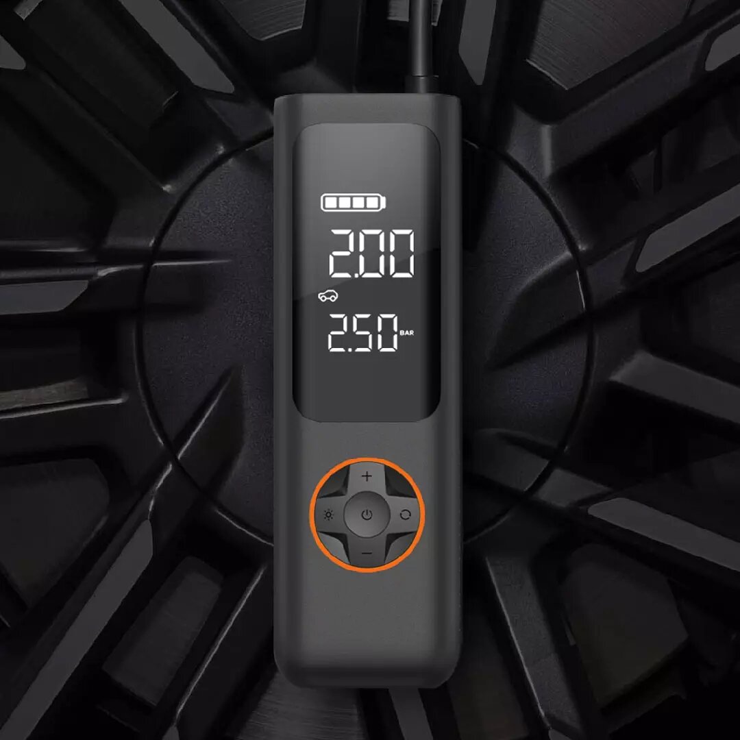 

P1 150PSI Portable Inflator Pump Air Compressor Smart Digital Tire Pressure Detection Auto Tire Pump for Car Bike Motorc
