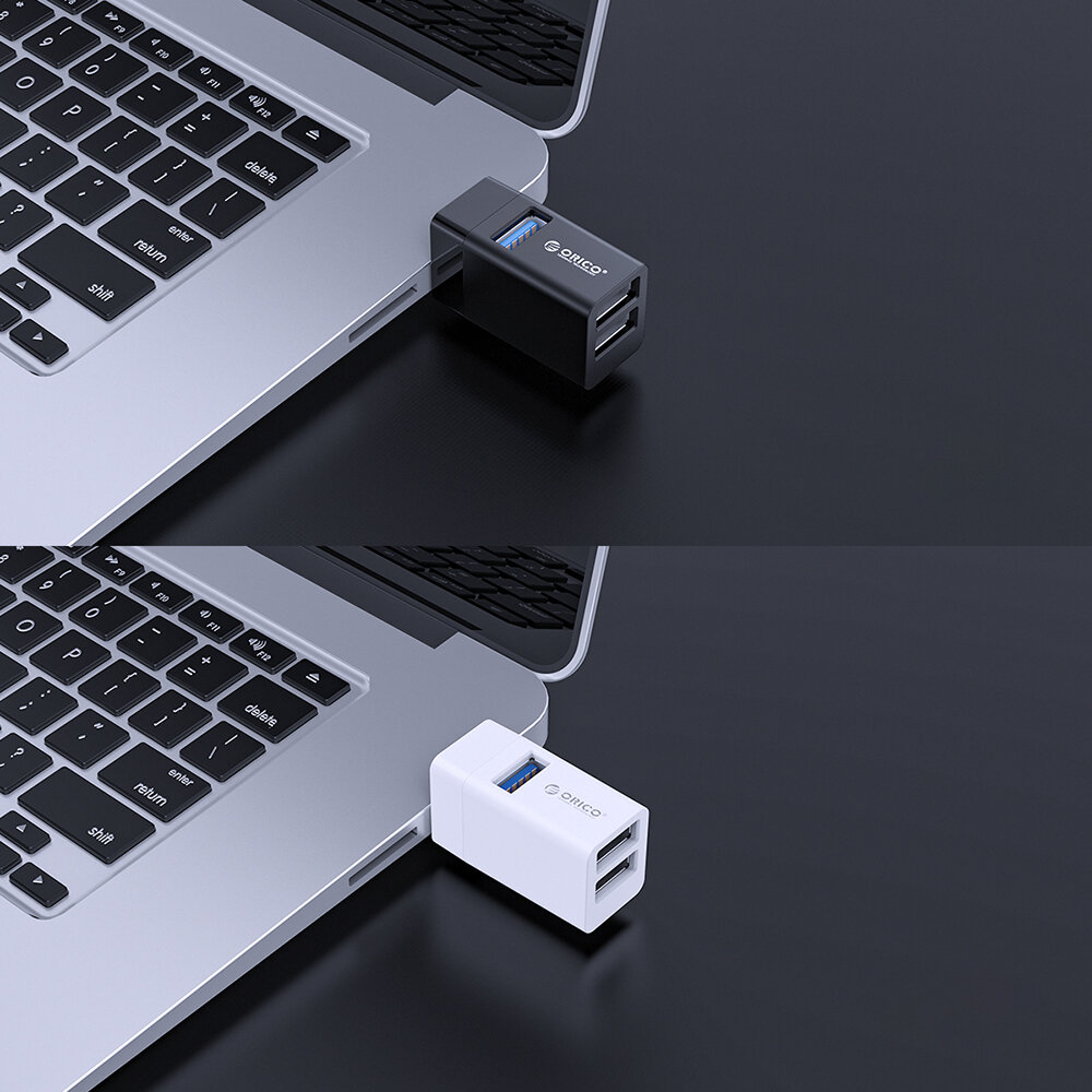 

ORICO MINI-U32 USB 3.0 Mini Hub USB 2.0 Splitter High Speed Expanded 3-port USB for desktop Laptop Free drive