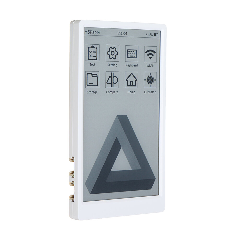 M5Stack M5Paper ESP32 Development Kit 960X540 4.7 Inch eInk Display 235 PPI IoT Terminal E－Book Industrial Control Panel