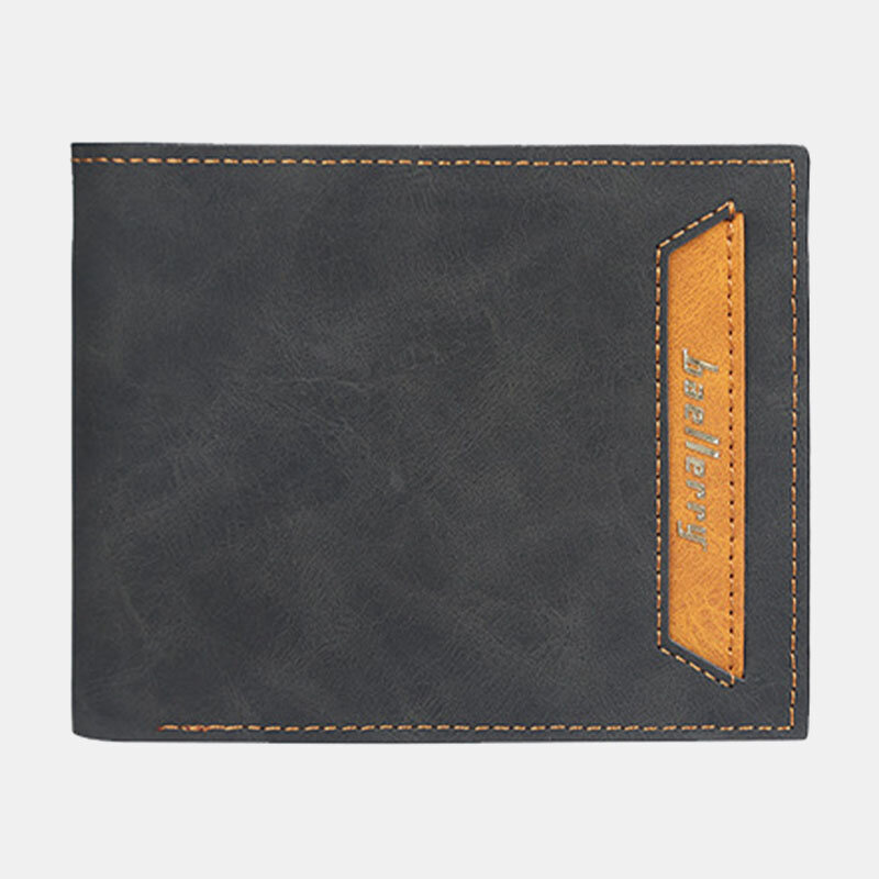 

Мужской кожаный бумажник для нескольких карт из искусственной кожи, тонкий деловой ретро-кошелек для карт