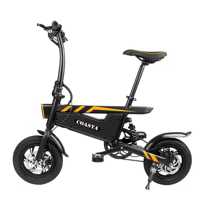 

[EU Direct] COASTA T18 Electric Bicycle 36V 7.8AH 350W 12inch 25KM/H Top Speed 50KM Max Mileage 120KG Payload Electric B