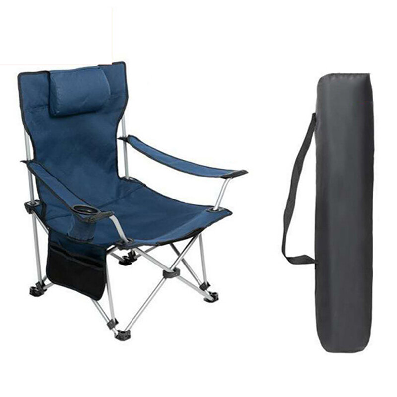 IPRee® Chaise pliante d'extérieur, chaise longue de bureau, lit de déjeuner inclinable, tabouret portable ultra-léger, chaise de pique-nique, de camping et de pêche.