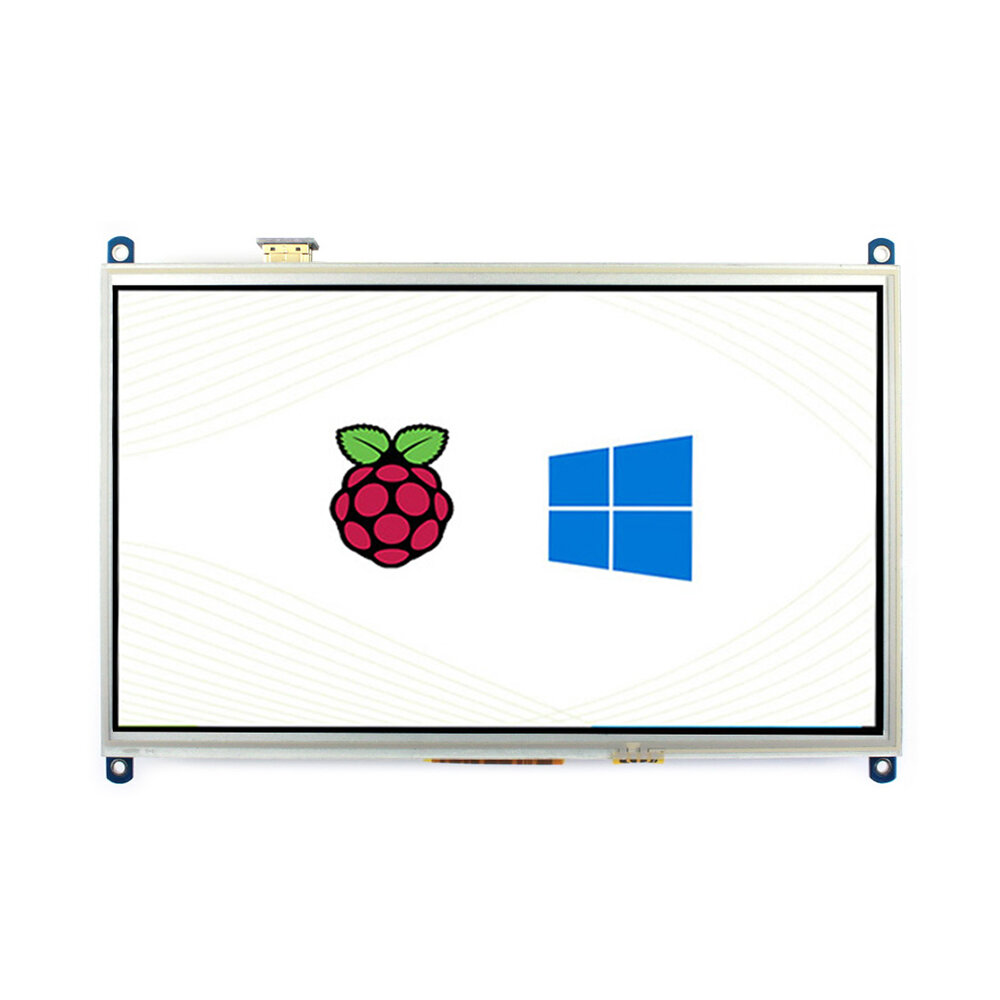 

10.1inch 1024×600 HDMI IPS Resistive Touch Screen LCD Supports Raspberry Pi/PC