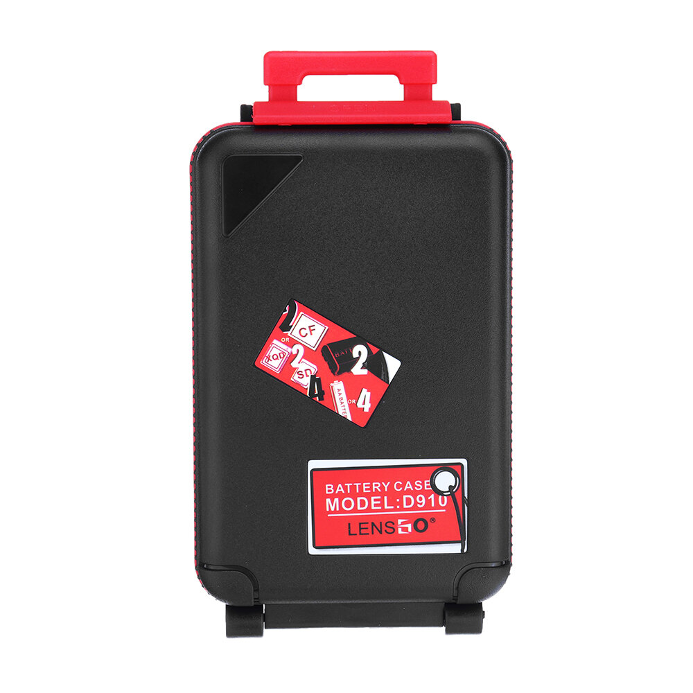 

LENSGO D910 Storage Коробка Чехол для карты памяти SD CF XQD камера Батарея AA Батарея с индикатором Батарея