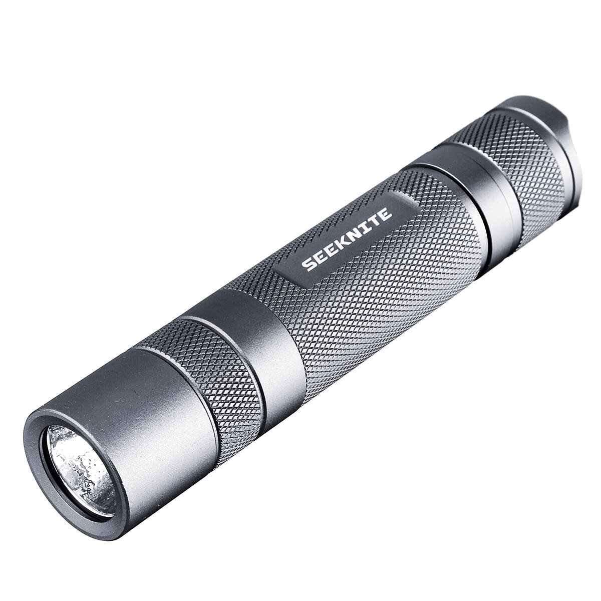

SEEKNITE ST02 Gray SST40 1800lm 5000K 18650 Tactical Flashlight S2+/S2 Temperature Protection Management LED Mini Torch