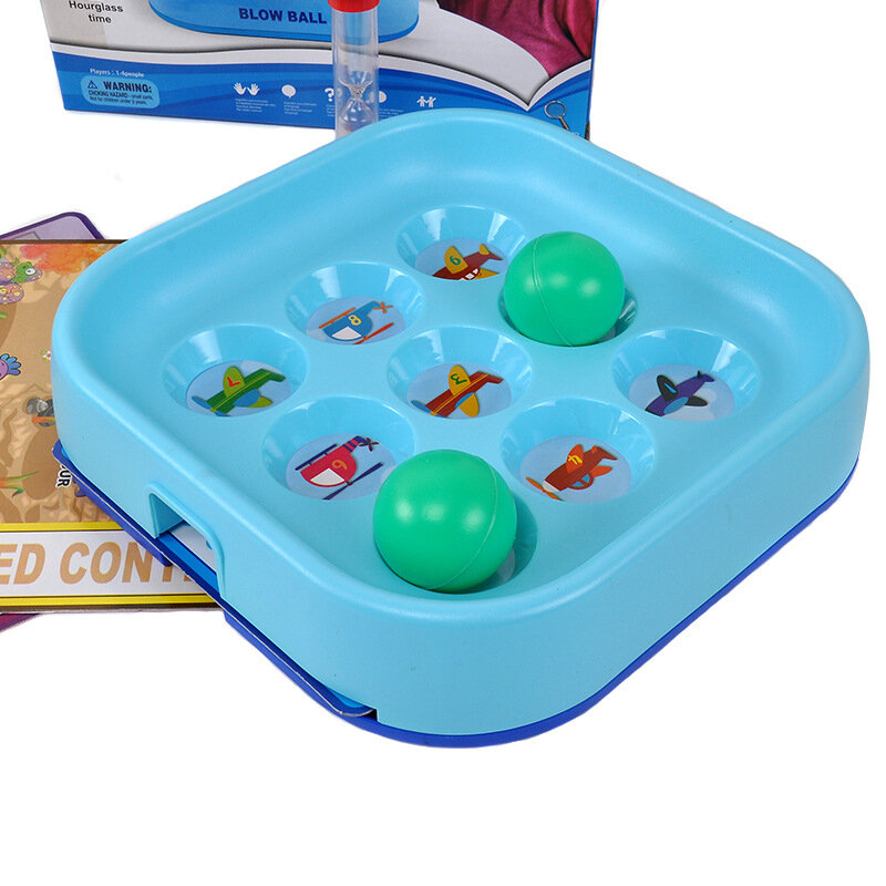 Blow Ball Speelgoed voor kinderen Bureau Speelgoed Bordspel Letternummer Schaken Snelheid Wedstrijdspeelgoed
