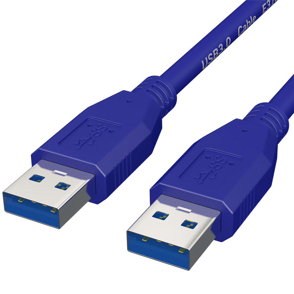 GCX USB 3.0 datakabel Male naar Male verlengkabel USB 3.0 kabel Extender voor computer PC Tablet Rad