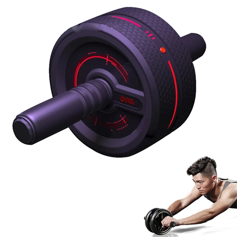 Στα 21,12€ από αποθήκη Κίνας | Ab Roller Abdominal Muscle Trainer Mute Belly Holding Exercise Roller for Body Shaping Abs Core Workout Home Gym Fitness Equipment