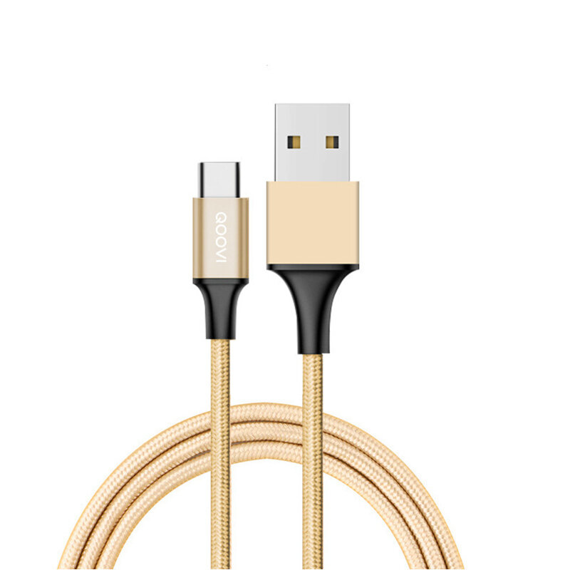 

QOOVI CC-017A 3A Type-C Fast Charging Data Cable for iPhone 12 Mini 12 Pro Max for Samsung Galaxy Note S21 ultra Huawei