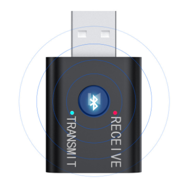 TR6 Bluetooth 5.0 Usb Music Transmitter Audio Adapter For HeadphonesTV ComputerTwo In One
