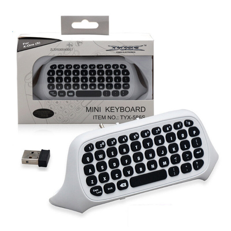 DOBE 2.4G Wireless Keyboard Expansion Accessories for XBOX ONE Game Controller Xbox Series S X Gamep
