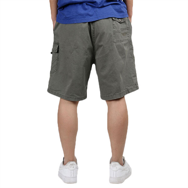men's casual multi pocket cargo shorts pure cotton relaxed breathable ...